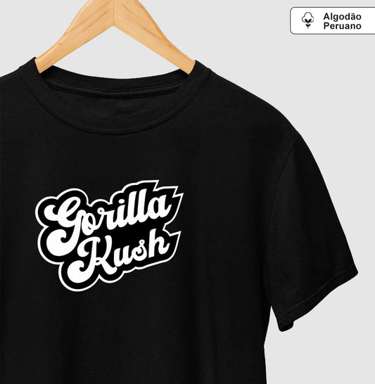 Camiseta Algodão Premium Gorilla Kush